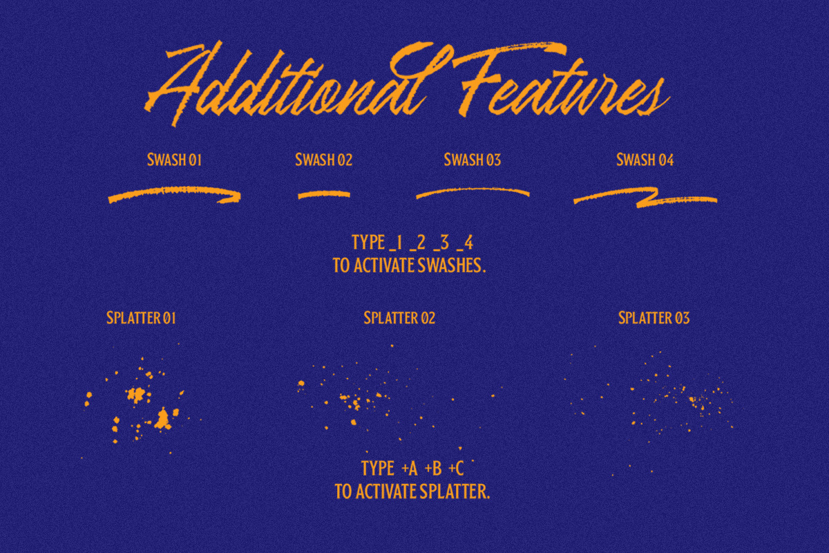 Ranshell - Dry Brush Script, a Script Font by Letterhend Studio (Photo 7 of 8)