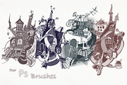 Set of Funny Houses, an Illustration by Anna Art (Thumbnail 3 of 7)