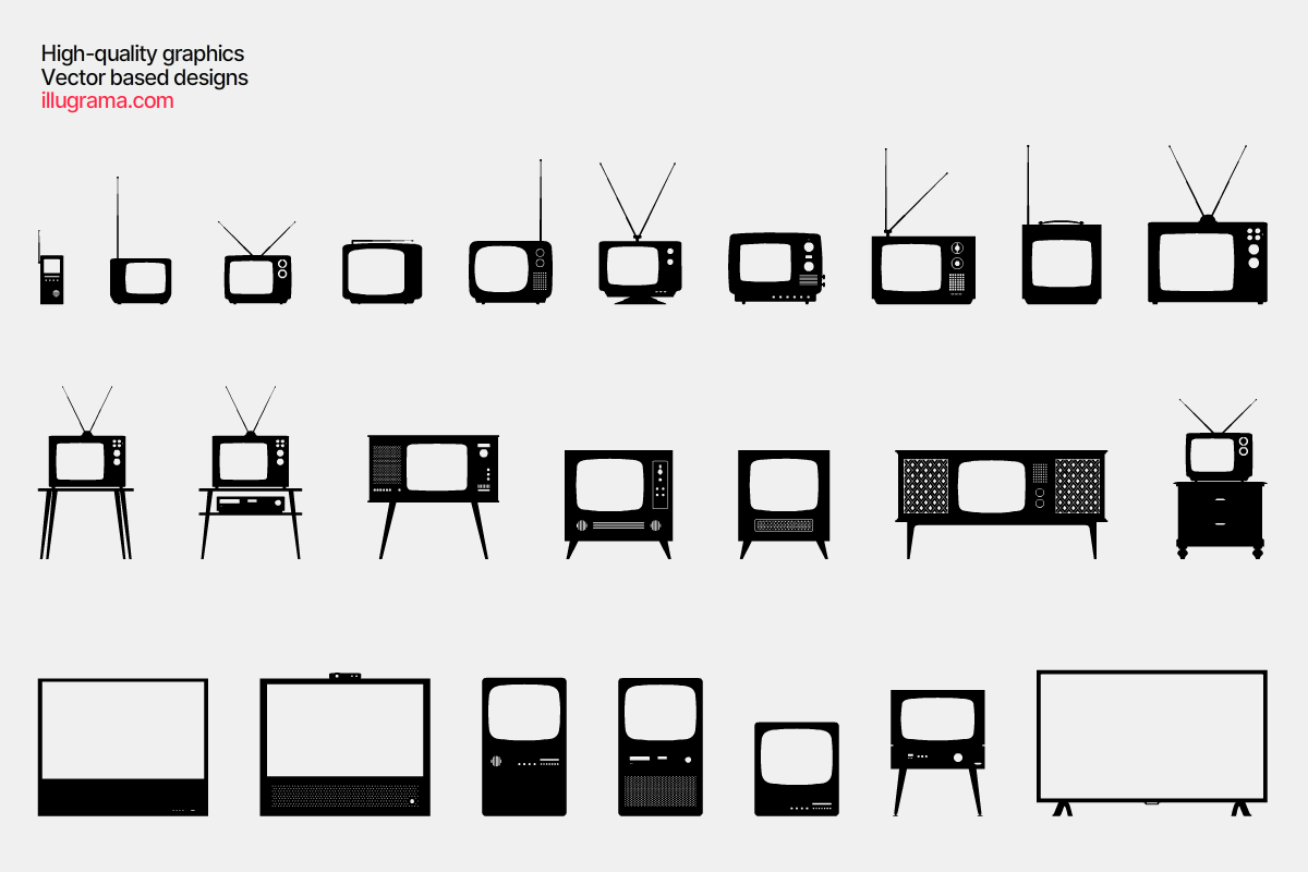 TV & Radio - Modern Graphics, a Texture Illustration by illugrama (Photo 4 of 5)