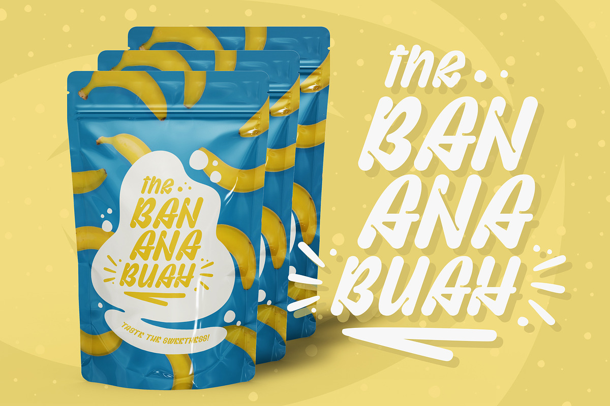 Bhiver - Bubble Font, a Sans Serif Font by Maculinc Type (Photo 1 of 9)