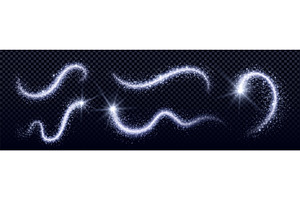 White magic dust with light effect, an Illustration by art PVP - market