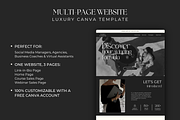 Social Media Manager Canva Website, an App Template by Meraki Templates (Thumbnail 2 of 10)