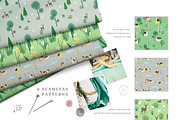 Green Flowering Land.Landscape maker, a Texture Illustration by Dinkoobraz (Thumbnail 5 of 11)