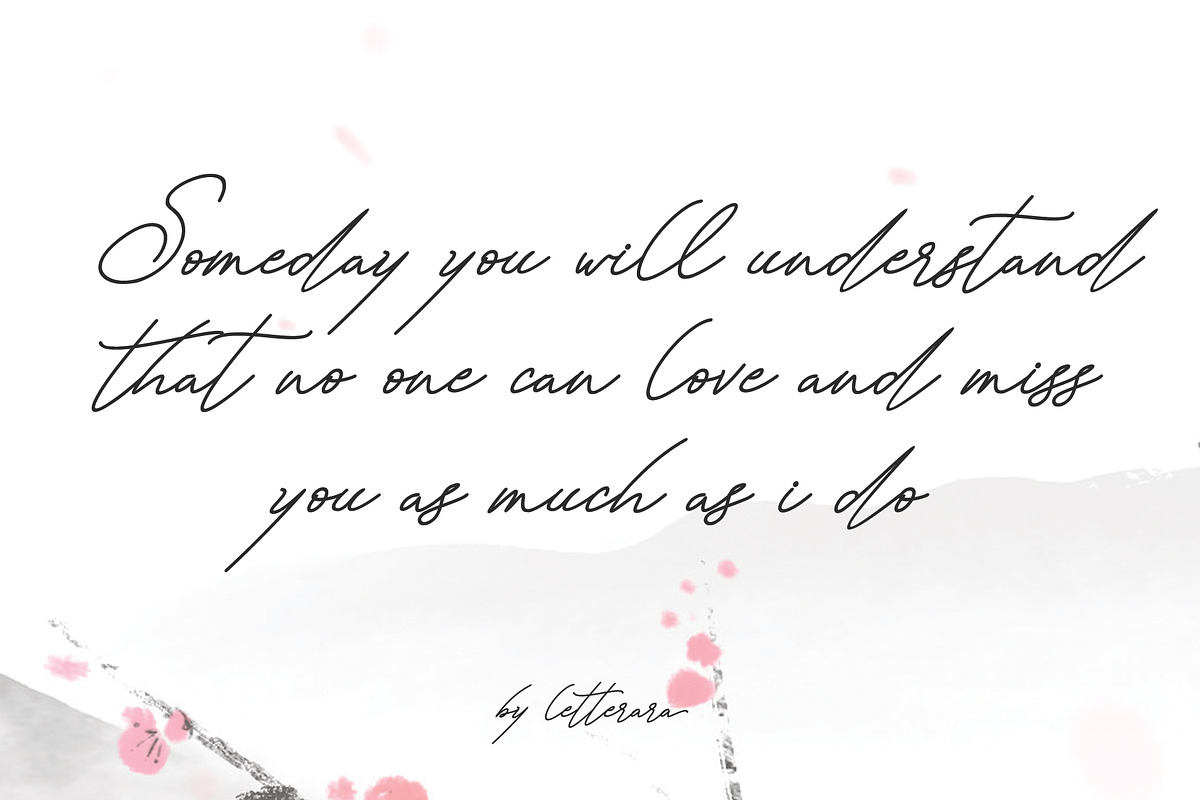 Kanaggawa, a Script Font by Letterara (Photo 2 of 7)