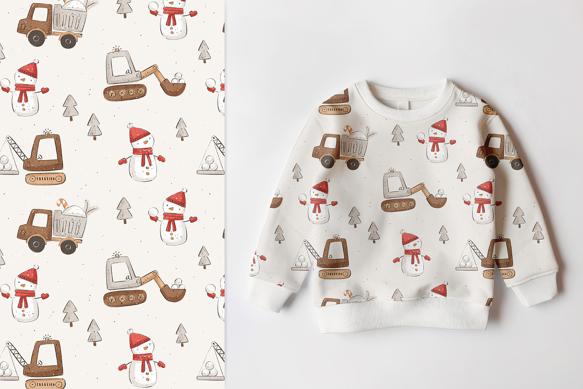 Winter construction, a Pattern Graphic by Olena Kuznietsova (Photo 5 of 9)