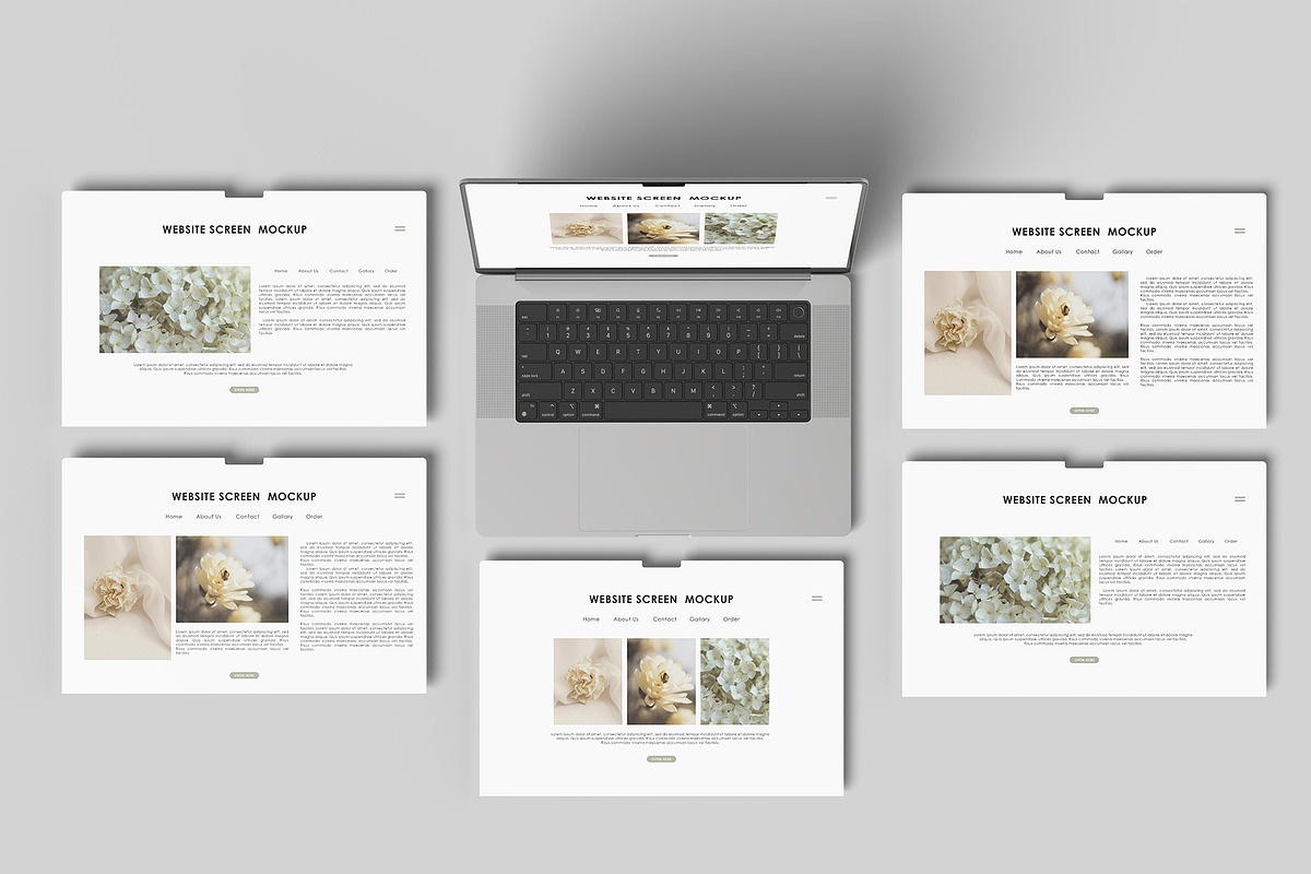 Laptop Screen Mockup, a Mac Mockup by Graphicbars (Photo 6 of 11)