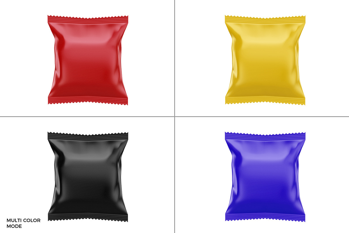 Snack Bag Packaging Mockup, a Packaging Mockup by Ram Studio LLC (Photo 8 of 12)