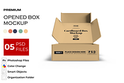 Opened Box Mockup, a Product Mockup by DigitAuras (Thumbnail 1 of 3)