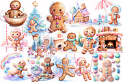 Christmas Gingerbread Man, an Illustration by Wow Magic (Thumbnail 2 of 5)