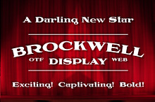 Brockwell Display - OTF & WOFF Fonts