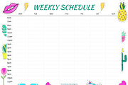Summer Stickers Vector+ Png+Planner, an Illustration by Annakristal (Thumbnail 3 of 3)