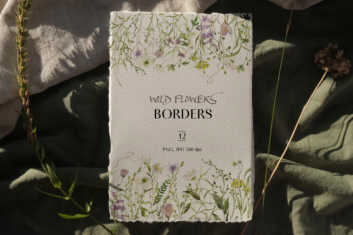 FIELD SYMPHONY- Flowers Collection, a Decorative Illustration by Les Frolova (Photo 12 of 18)