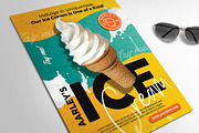 Ice Cream Flyer, a Flyer Template by Aarley Kaiven (Thumbnail 2 of 2)