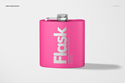S.Steel & Powder Coated Flask Mockup, a Cups & Container Mockup by creatsy5 (Thumbnail 5 of 9)