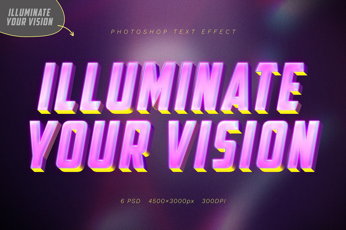 Retro Neon Light Text Effect, a Layer Style Add-On by Andrew Skoch Design (Photo 8 of 9)