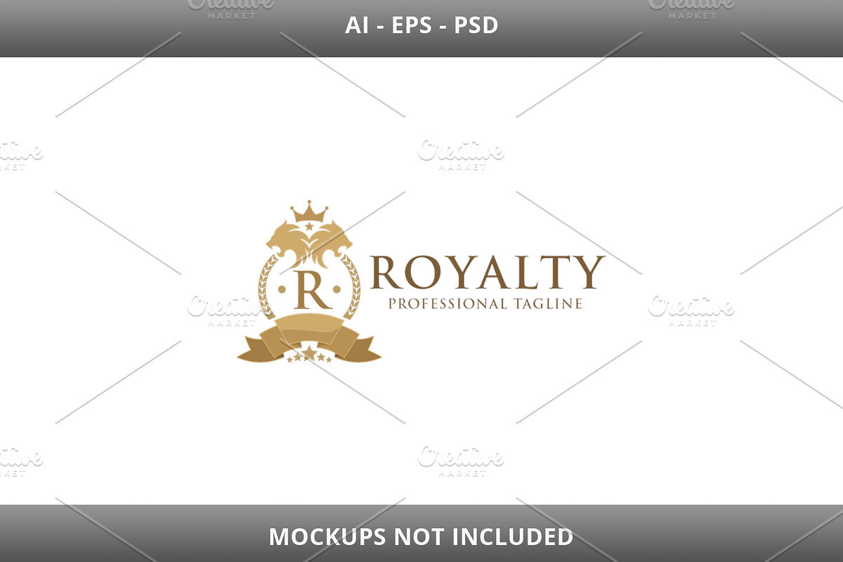Royalty Crest Letter R Logo, a Branding & Logo Template by Design_Planet