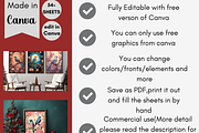 Square Christmas Wall Art Mockup, a Merchandise Mockup by LA Design (Thumbnail 10 of 10)