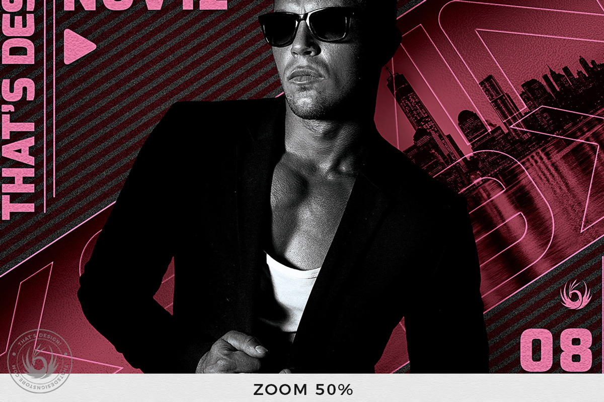 DJ Guest Flyer Template V3, a Flyer Template by ThatsDesignArt (Photo 8 of 9)