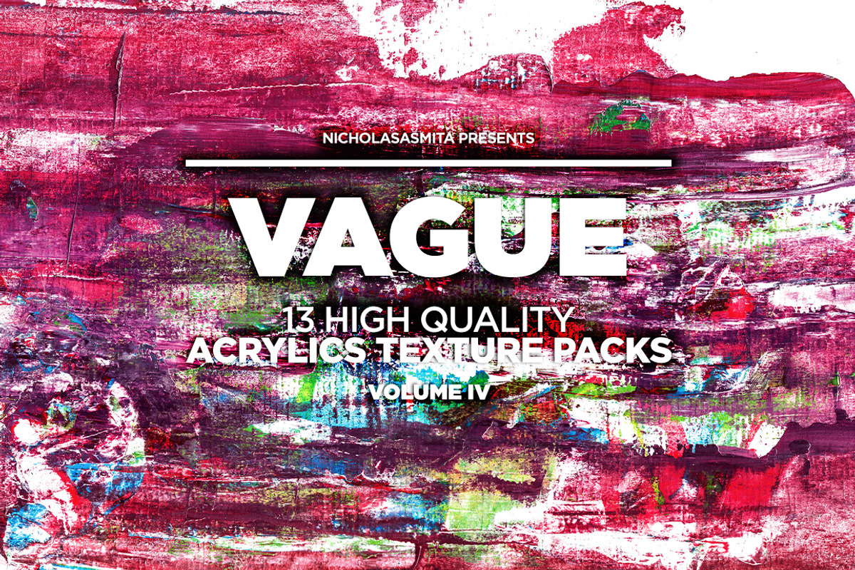 Vague IV: 13 Acrylics Textures, a Texture Graphic by nicholasasmita (Photo 6 of 12)