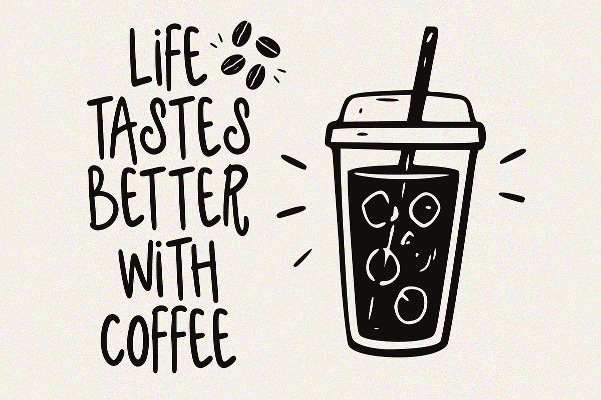 Sunday Brew Handwritten Font, a Handwritten Font by cocodesign (Photo 2 of 8)