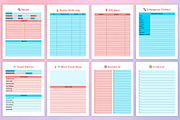 Mom Planner Canva, a Print Template by Designmela01 (Thumbnail 2 of 8)