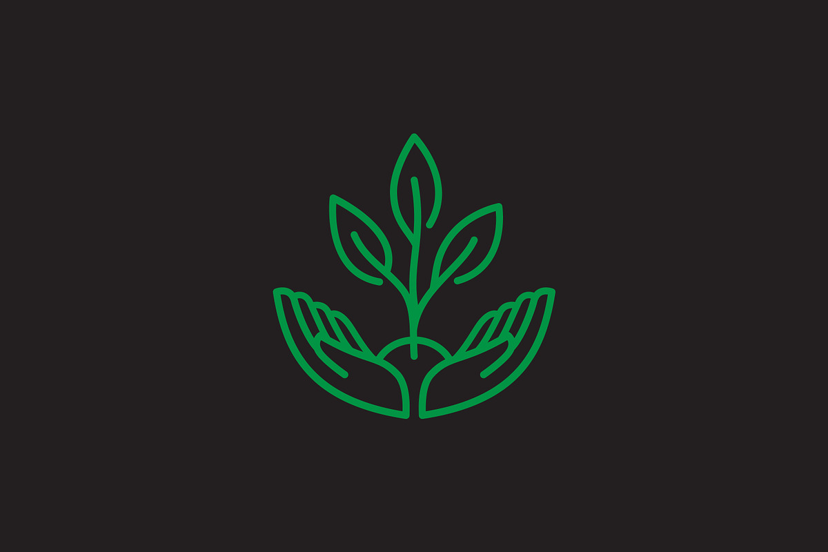 Logo Grow and Seedling Plant Nature, a Branding & Logo Template by Signatoro (Photo 3 of 3)