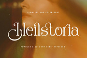 Heilstoria - Elegant Serif Font, a Serif Font by Flawless And Co (Thumbnail 1 of 10)