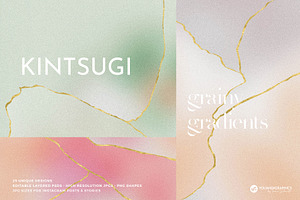 Kintsugi Gradient Backgrounds