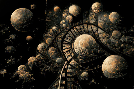 Futuristic stairs (Episode 001-4)