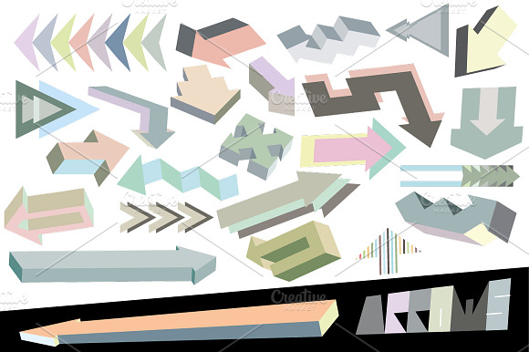 Geometric Arrows preview 2