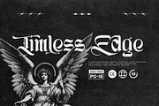 Zerothen - Gothic Display Typeface, a Blackletter Font by Letterara (Thumbnail 8 of 14)