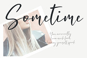 Sallomita Handwritten Font, a Script Font by Lythcreative (Thumbnail 4 of 8)