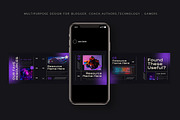 Tech & Gaming Social Media Carousel, a Social Media Template by Guuver (Thumbnail 2 of 3)
