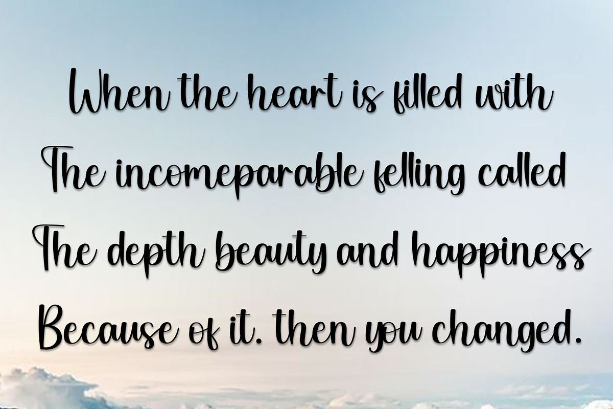Rainbow, a Handwritten Font by InermediaSTUDIO (Photo 7 of 8)