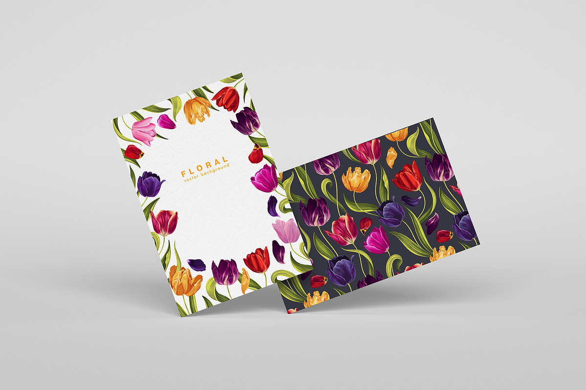Big set Multicolored Tulips, a Graphic by MarynaPetrovska (Photo 8 of 13)