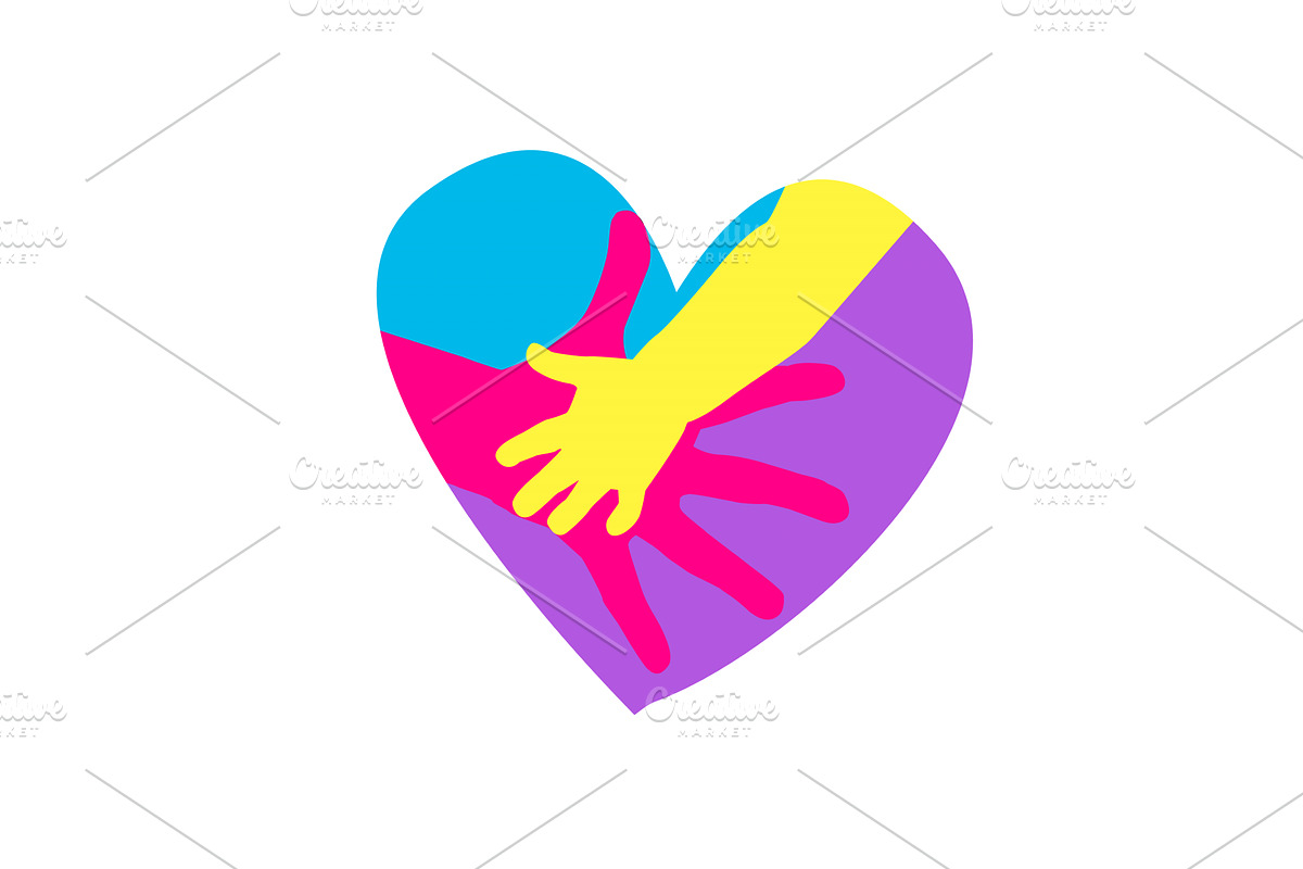 hand icon. Parenthood sign Logo, an Object Illustration by Nenahliadava Design