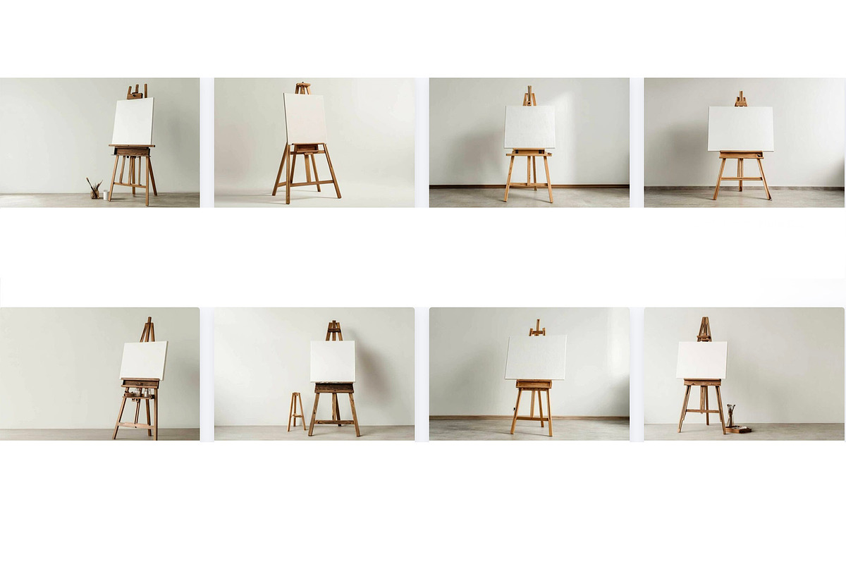 Empty Easel with a White Canvas, a Templates & Theme by VetalStock (Photo 3 of 3)