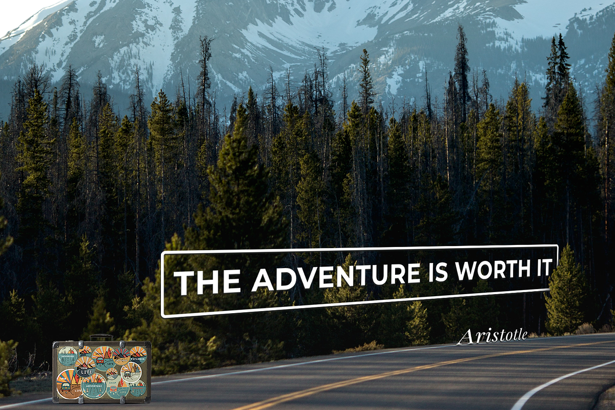 Outdoor Travel. Illustration set, an Illustration by lokfrid (Photo 7 of 7)