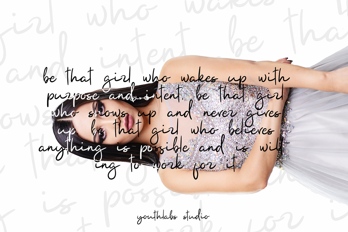 Yuminika - Handwritten Font // SALE preview 7