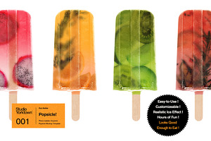 Popsicle! Ice Pop Mockup Template