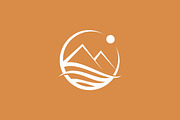 Pyramid or Mountain Logo Badge, a Branding & Logo Template by Signatoro (Thumbnail 3 of 3)