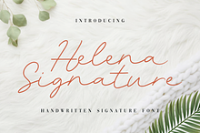 Helena Signature Business Font