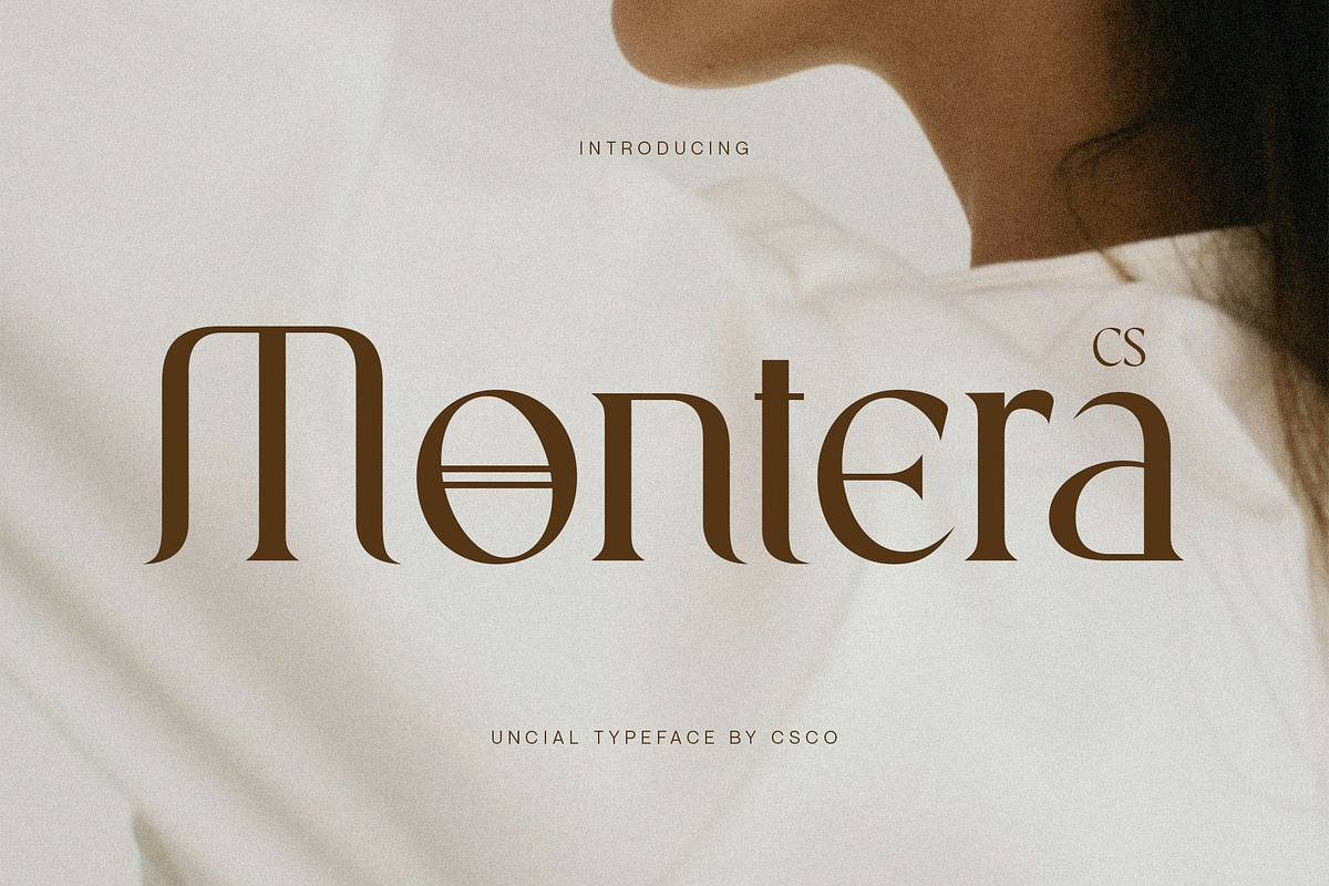 CS Montera – Greek Font, a Serif Font by Craft Supply Co. (Photo 1 of 8)