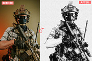 Ink Art Pro Photoshop Action, an Action Add-On by MRI STUDIO (Thumbnail 4 of 14)