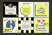 20 social media post design template, a Social Media Template by graphic bakers (Thumbnail 15 of 15)