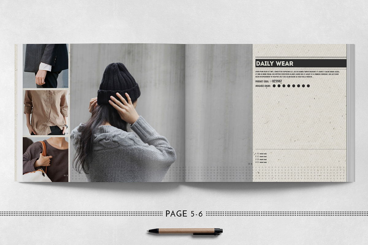 Minimalist Product Catalog, a Brochure Template by BlueRobinStudio (Photo 5 of 13)