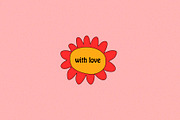 HIPPIE 70s FLOWERS-INSTAGRAM CREATOR, an Illustration by okchizh (Thumbnail 13 of 13)