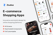 Diva - Women Online Shop App UI Kit, an UI Kit Template by Ztudioz (Thumbnail 1 of 4)