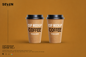 Coffee Cup Mockup, a Cups & Container Mockup by Se٧enStudio