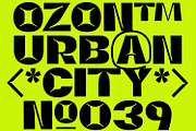 Zero Area – Bold Display Typeface, a Sans Serif Font by Almarkhatype (Thumbnail 5 of 15)